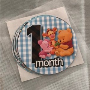 Winnie the Pooh monthly baby sticker kit
